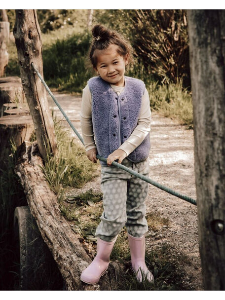 Alwero Kindervest TYB wolpluche - amethist