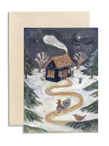 Gemma Koomen Gemma Koomen - gevouwen kaart Bringing the tree home