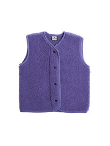 Alwero Kinder vest TYB wolpluche - amethist