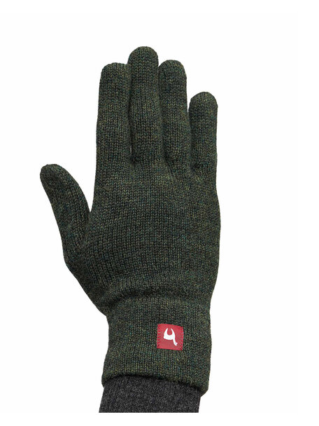 Apu Kuntur Handschoenen van alpacawol - groen