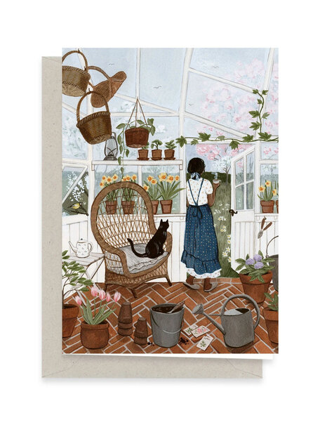 Robin Pieterse Gevouwen kaart - garden season