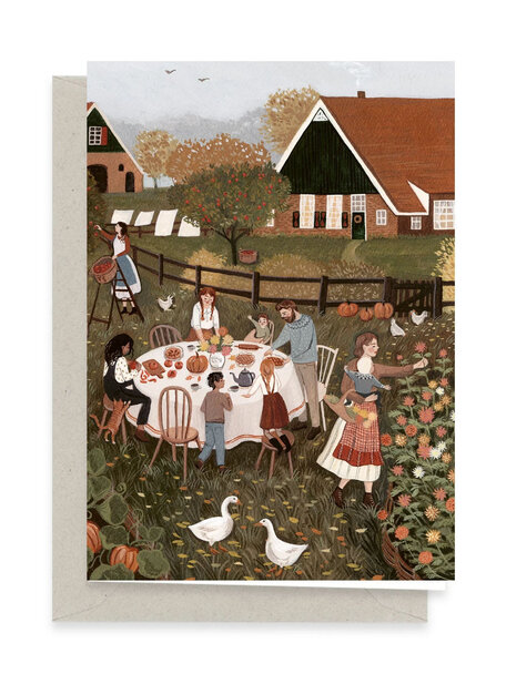 Robin Pieterse Gevouwen kaart - harvest season