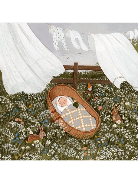 Robin Pieterse Gevouwen kaart - summer slumber