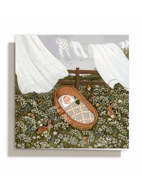 Robin Pieterse Gevouwen kaart - summer slumber
