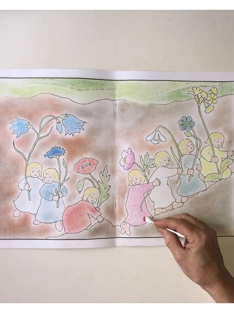 Seccorell Kleurboek - de wortelkindertjes