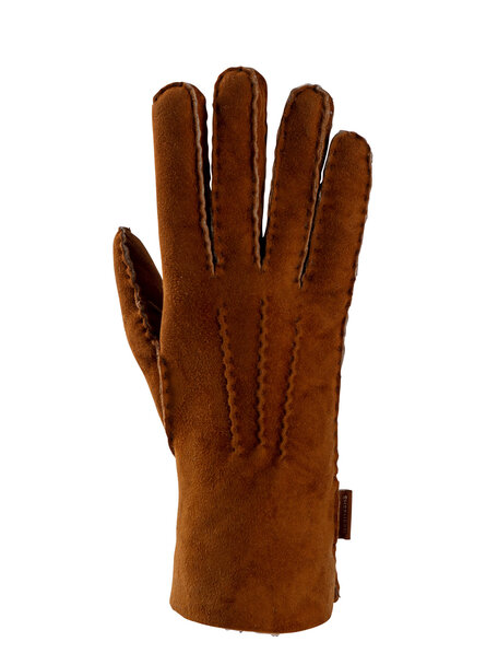 Shepherd Wollen dames handschoenen Melina - chestnut