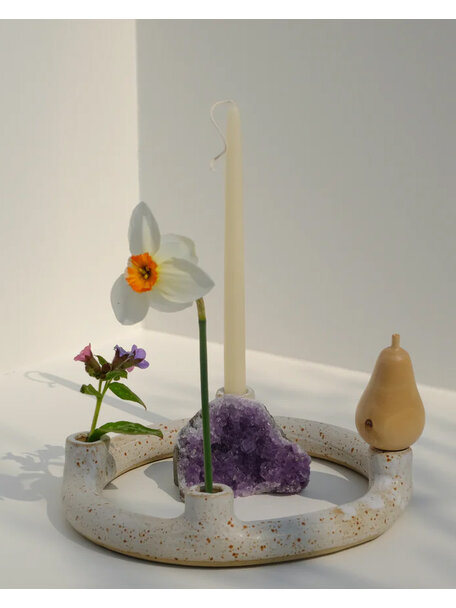 Handmade Kandelaar keramiek