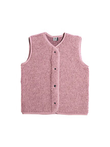 Alwero Kinder vest TYB wolpluche - venetian pink