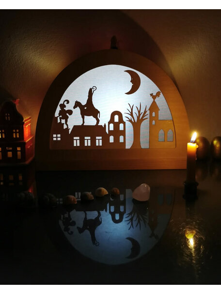 De Noest Silhouet - Sinterklaas