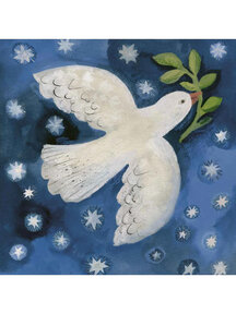 Gemma Koomen Gevouwen kaart - starry dove