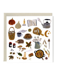 Gemma Koomen Gevouwen kaart - autumn treasures