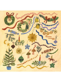 Gemma Koomen Gevouwen kaart - time to decorate