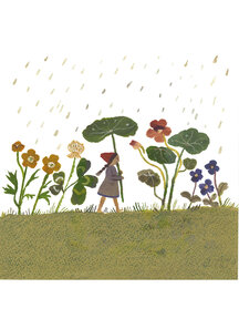 Gemma Koomen Gevouwen kaart - summer rain