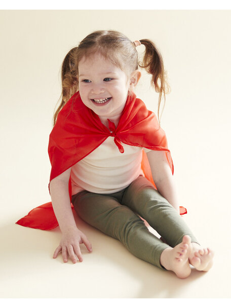 Sarah's Silks Speeldoek mini van zijde - rood