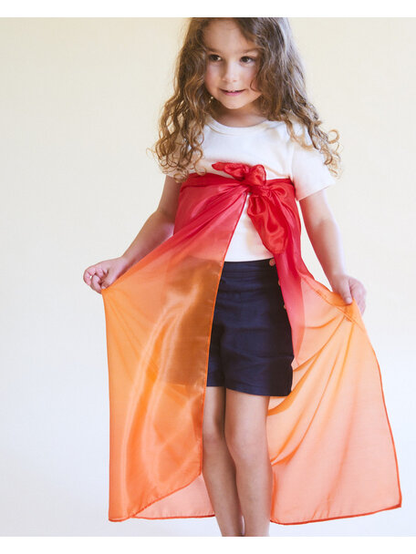Sarah's Silks Speeldoek van zijde - fire