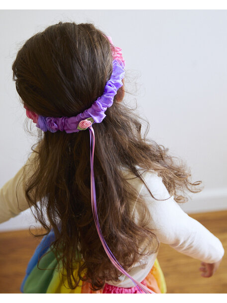 Sarah's Silks Krans voor in het haar - blossom