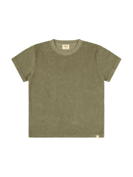 Matona Kinder  t-shirt  van terry - olive