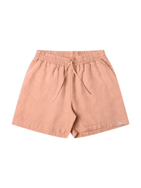 Matona Dames korte broek van linnen - rose
