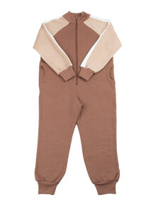 Joha Kinder jumpsuit van wol - blush