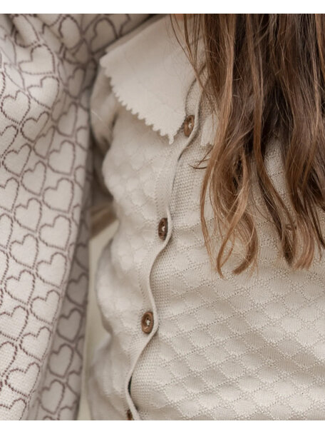 Hanevild Kindervest Margrethe met kraagje