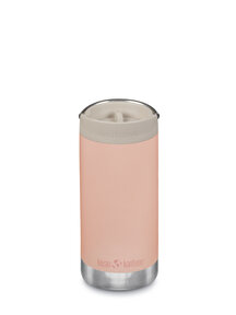 Klean Kanteen TKWide thermosfles met koffiedop 355 ml - peach parfait