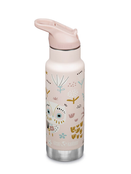 Klean Kanteen Kid thermosfles 355 ml met flipsportdop - owlet