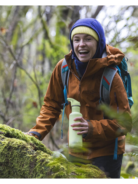 Klean Kanteen Drinkfles Classic 800 ml met flipsportdop - peach parfait