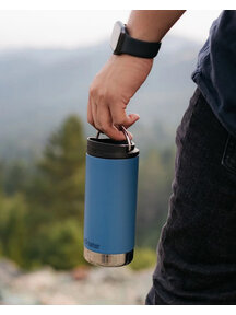 Klean Kanteen TKWide thermosfles met koffiedop 355 ml - corsair