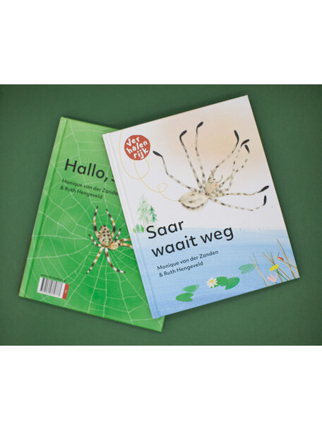 Christofoor 2 in 1 boek: Saar waait weg & Hallo, spin! (AVI M3 - AVI M4)