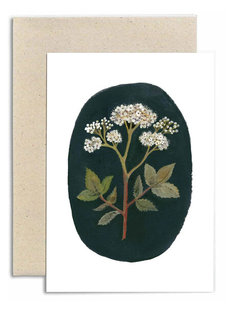 Gemma Koomen Gevouwen kaart - meadow sweet