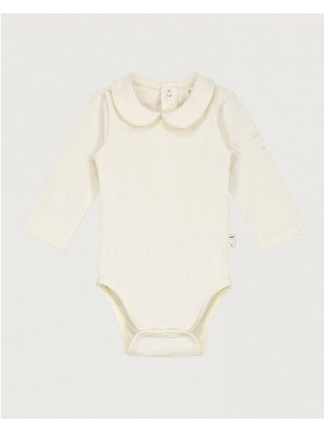 Gray Label Baby romper lange mouw en kraagje - cream