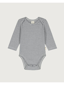 Gray Label Baby romper lange mouw - blue grey/cream