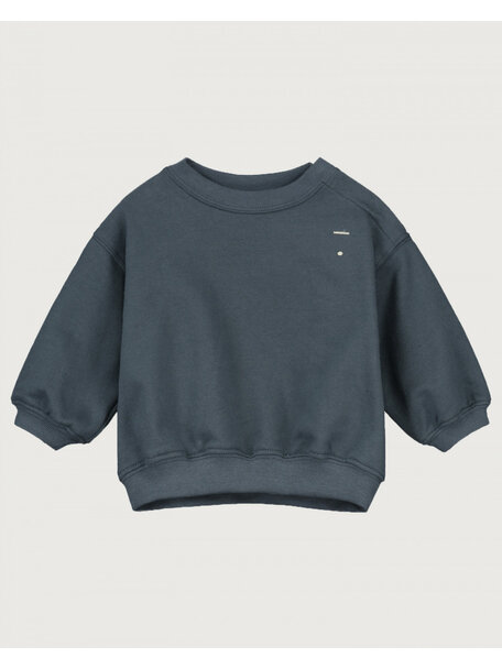 Gray Label Oversized babytrui - blue grey