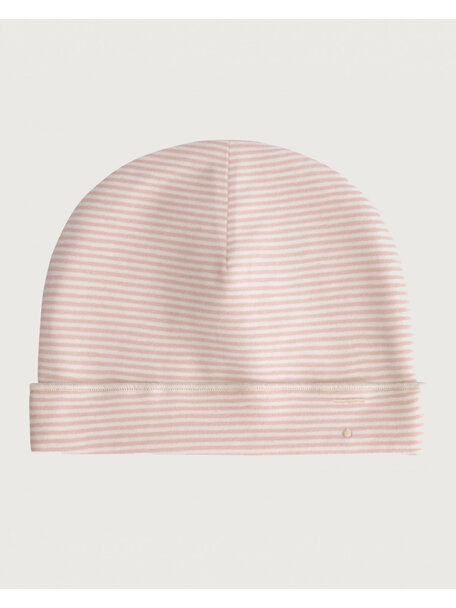 Gray Label Baby beanie -  faded pink/cream