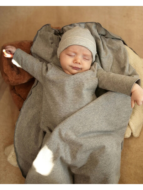 Gray Label Baby beanie - grey/cream