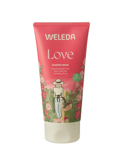 Weleda Douchecrème - love