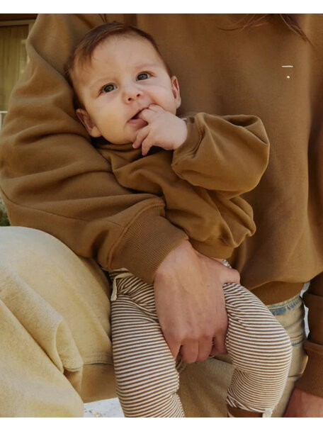 Gray Label Baby legging - woody/cream