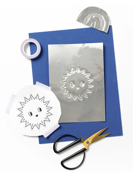 Arts & Crafts Embossing folie - zilver