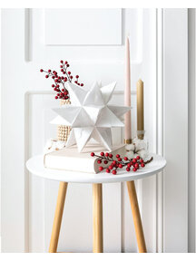 Arts & Crafts Bascetta ster vouwpapier groot - wit