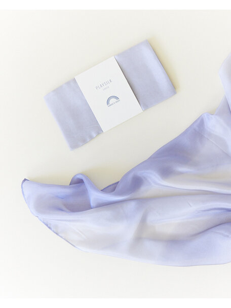 Sarah's Silks Speeldoek van zijde - stone