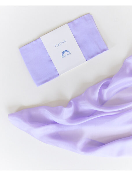 Sarah's Silks Speeldoek van zijde - lavendel