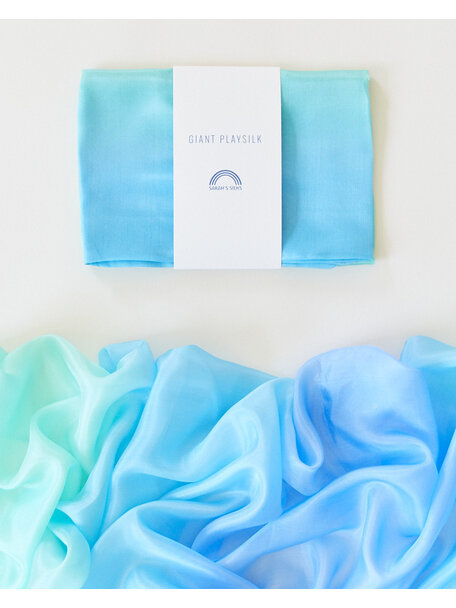 Sarah's Silks Speeldoek van zijde giant - sea