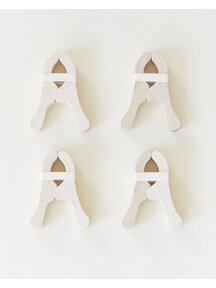 Sarah's Silks Houten speelknijpers (4 stuks)