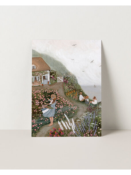 Robin Pieterse Enkele kaart - rose cottage