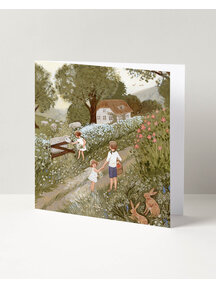 Robin Pieterse Gevouwen kaart - cow parsley