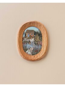 Handmade Lijst ovaal - hangend