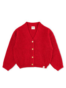 Matona Kindervest met V-hals - poppy