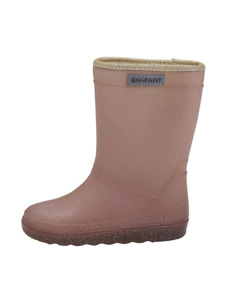 En Fant Thermoboots - glitter rose taupe