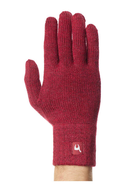 Apu Kuntur Handschoenen van alpacawol - rood