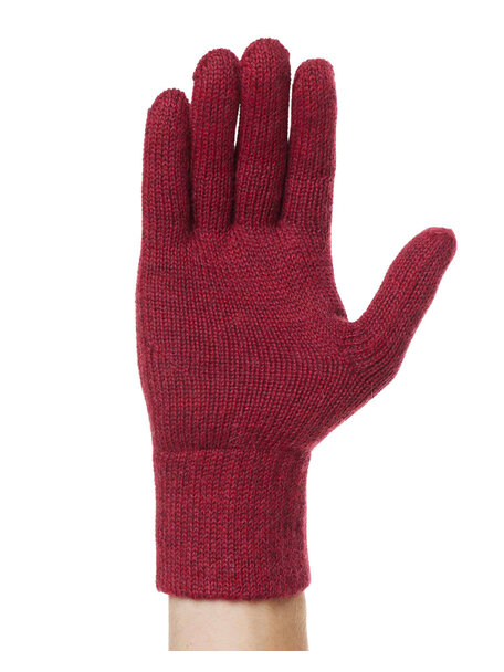 Apu Kuntur Handschoenen van alpacawol - rood